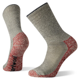 Unisex merino turistické ponožky SMARTWOOL Mountaineer Classic Edition Maximum Cushion, Charcoal velikost: 38-41 (M)