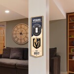 Cedule Vegas Golden Knights NHL 3D Stadium Banner