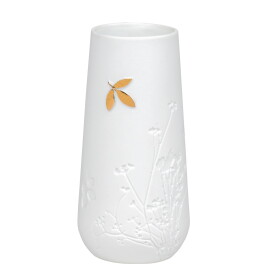 Räder Porcelánová vázička Flower 10,5 cm, bílá barva, porcelán