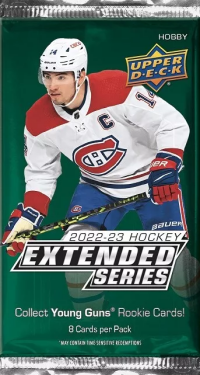 Upper Deck Hokejové Karty 2022-23 UD Extended Series Hobby Balíček