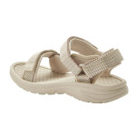 Lee Cooper dámské boty na suchý zip sandály na léto na pláž light beige cream dámské 37