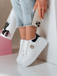 Dámské tenisky na platformě KITNOT bílo-černé FashionStreet ZY0922 36