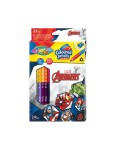 Colorino Colorino, 91406PTR, Avengers, sada oboustranných trojhranných pastelek, 12/24 odstínů