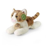 Plyšová kočka ležící 18 cm ECO-FRIENDLY