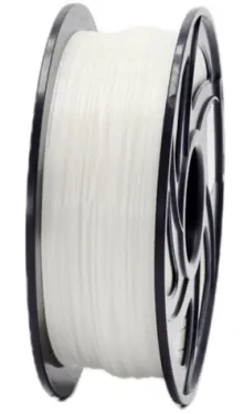 XtendLan PETG filament bílá / struna pro 3D tiskárnu / PETG / 1.75mm / 1kg   (3DF-PETG1.75-WT 1kg)