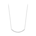Stříbrný náhrdelník Jingling - stříbro 925/1000, Stříbrná 44 cm + 5 cm (prodloužení)
