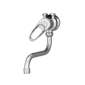 Mereo Dřezová nástěnná baterie s ramínkem 3/4" - 150 mm, chrom CBE301019M
