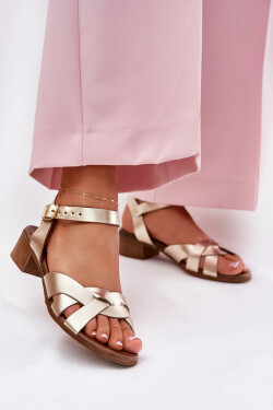 Sandály na podpatku model 212124 Step in style 40