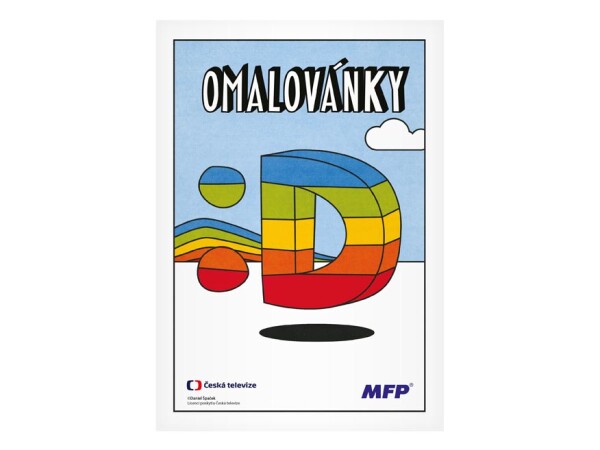 MFP, 5300984, omalovánky, Déčko České televize