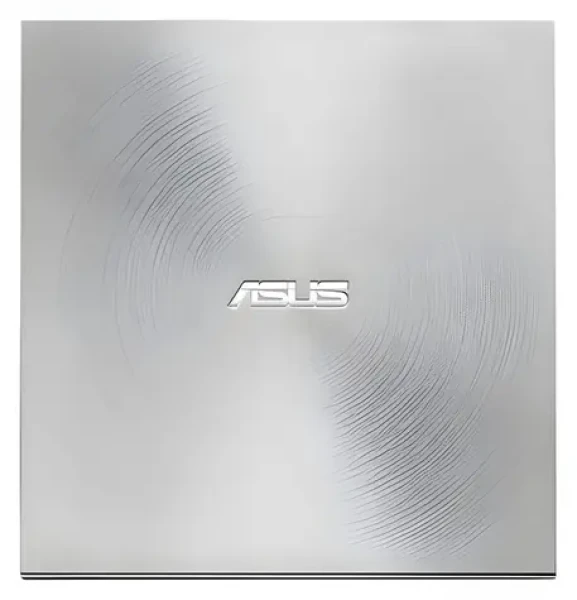 ASUS ZenDrive U9M stříbrná / DVD±RW ext. vypalovačka / Ultra Slim / USB 2.0 / USB-C (SDRW-08U9M-U/SIL/G/AS/P2G)