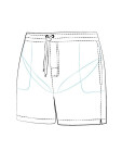 Pánské plavky šortky Self SM 27 Travel Shorts S-3XL