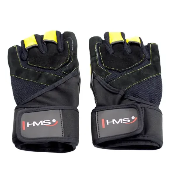 HMS FITNESS RUKAVICE ŽLUTÉ RST01 VEL. XL (17-63-203)