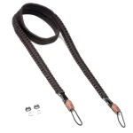 C-ROPE Traveler Dark Coffee / Popruh na fotoaparát / Paracord / 140 cm / nosnost 40 kg (CRP-TRL-140-DCF)
