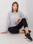 Dámská mikina RV BL 6669.10 šedá - Rue Paris L/XL