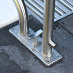 Domet Madlo pro skimmerové bazény délka 1210 mm - z broušené nerezové oceli AISI-316Ti