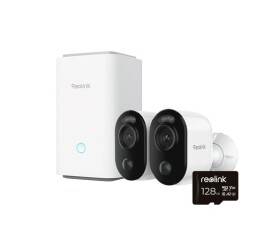 REOLINK Home Hub, 2x Argus Series B310 + 128GB microSD karta