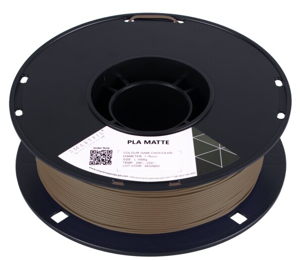 PLA MATTE filament Dark Chocolate 1,75 mm Smartfil 1 kg
