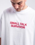 Tričko Monkey Studios Tričko Small Talk White