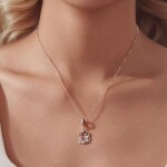 Náhrdelník s motivem betléma – Panna Maria, Josef a Ježíšek - stříbro 925/1000, Stříbrná 39 cm + 5 cm (prodloužení)