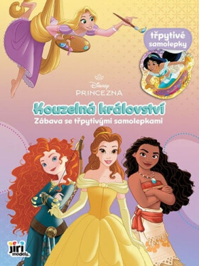Disney Princezny - Zábava se třpytivými samolepkami