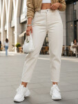 Dámské džíny UY2860 krémové - FashionStreet M
