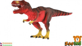 Tyrannosaurus zooted plast 26cm sáčku