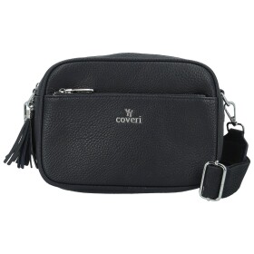 Trendy malá dámská koženková crossbody Kirikay, tmavě modrá