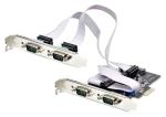 StarTech PCIe karta 4x sériový RS232 / Řadič / PCIe x1 / Asix AX99100 (PS74ADF-SERIAL-CARD)