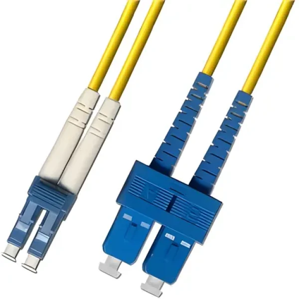 OEM / Optický patch kabel / LC/UPC-SC/UPC / 9/125 µm SM / Duplex / OS2 / 7m (1054)
