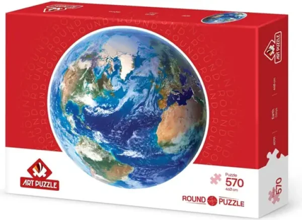 ART PUZZLE Kulaté puzzle Planeta Země