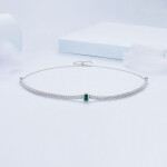 Elenys stříbrný náhrdelník choker Elegance