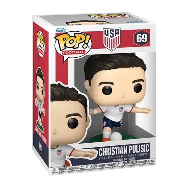 POP! Football USA figurka #69 - Christian Pulisic 9 cm