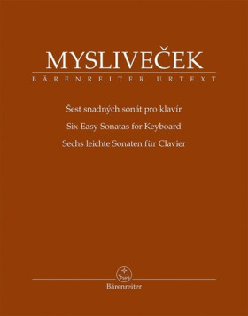 Šest snadných sonát pro klavír - Josef Mysliveček