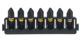 DeWalt 7dílná sada bitů PH2 / Bity / 7 ks / PH2 / 25 mm / ToughCase (DT70807)