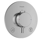 HANSGROHE - Ecostat Comfort S Termostatická baterie pod omítku, pro 2 spotřebiče, chrom 33715000