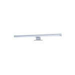 Mereo Led koupelnové osvětlení nad zrcadlo, stříbrné, 40 cm, 7 W, 455 lm, 4000 K, IP44, 230 V CN700G40