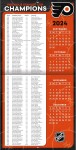 JF Turner Kalendář Philadelphia Flyers NHL 2025 Wall Calendar