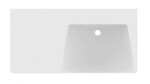 IDEAL STANDARD - La Dolce Vita Umyvadlo, 106x54 cm, pravé, s přepadem, bez otvoru pro baterii, bílá E270401