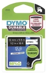 Dymo originální páska do tiskárny štítků 12mm x 5.5m / černý tisk / bílý podklad / D1 / permanentní vinylová (1978364)
