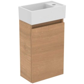 IDEAL STANDARD - Eurovit+ Skříňka s umývátkem, 55x35x20 cm, 1 dvířka, přírodní dub R0569Y8