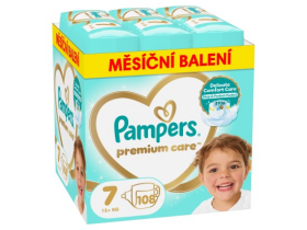 Pampers Premium Care, vel. 7, 108 ks