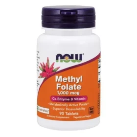Metylfolát - NOW Foods (90 tab.) (60886-1-90tab)