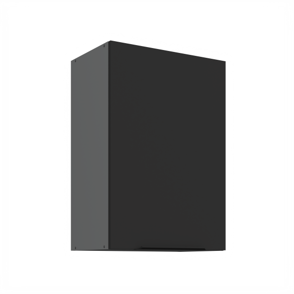 Horní skříňka Aria ANT 50 G-72 1F Barva korpusu: Antracit, Barva dvířek: BL - Black AFM