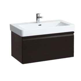 Laufen - Pro S Umyvadlová skříňka, 81x45x39 cm, 1 zásuvka, wenge H4835020964231