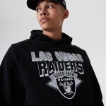 New Era Pánská mikina Las Vegas Raiders NFL Established Hoodie Velikost: M