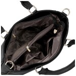 Stylová dámská koženková kabelka do ruky Basttilla, černá