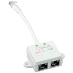 Digitus RJ45 / Spojka síťový adaptér CAT 6A, nevybavený specifikací [1x LSA, IDC konektor, rychlospojka - 1x LSA, IDC ko