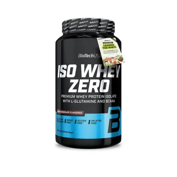BioTech Iso Whey Zero 908 g dark chocolate (18195)