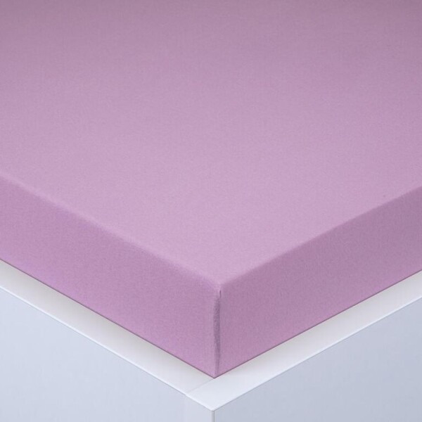Napínací prostěradlo jersey EXCLUSIVE fialové 90 x 200 cm