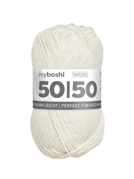 W991 - 50/50 White - bílá